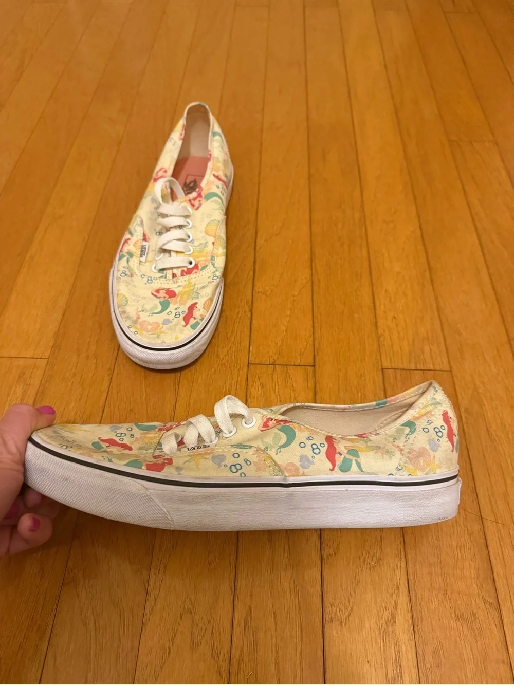 Vans Women's Little Mermaid Canvas Sneakers
